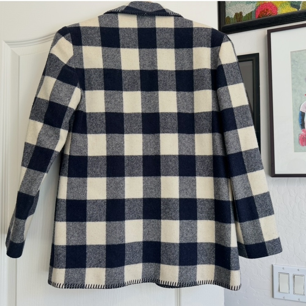 Vintage Pendleton Virgin Wool Buffalo Plaid Blazer. Size:10. Excellent condition - Picture 9 of 12